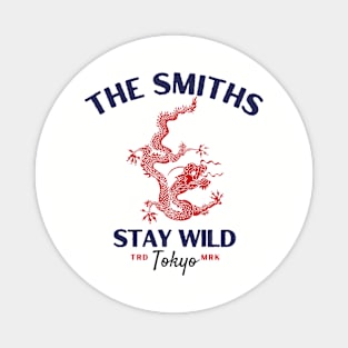 the smiths red dragon Magnet